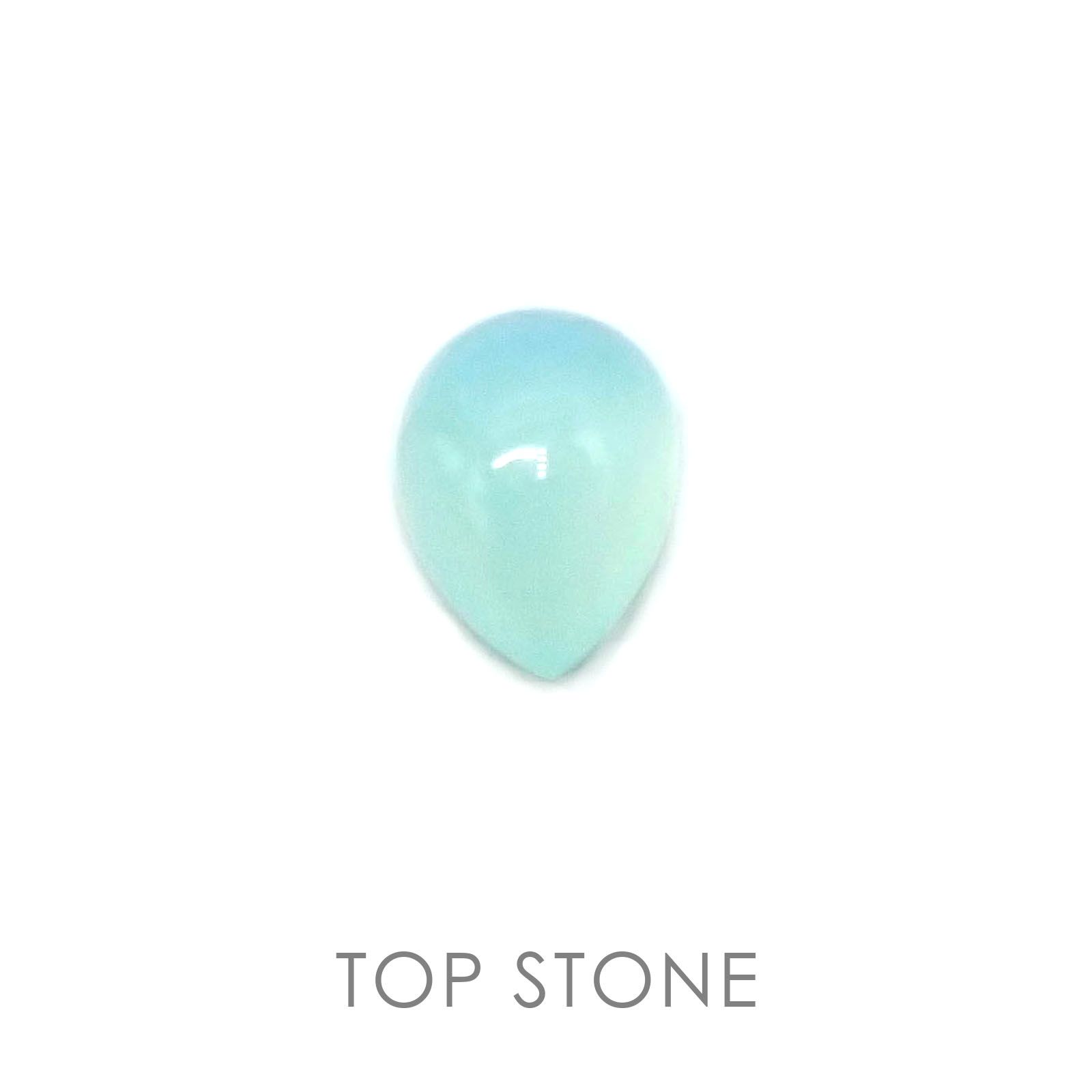 ブルーオパール ペルー産 ルース 0.95ct[20084719]7.9×6mm前後