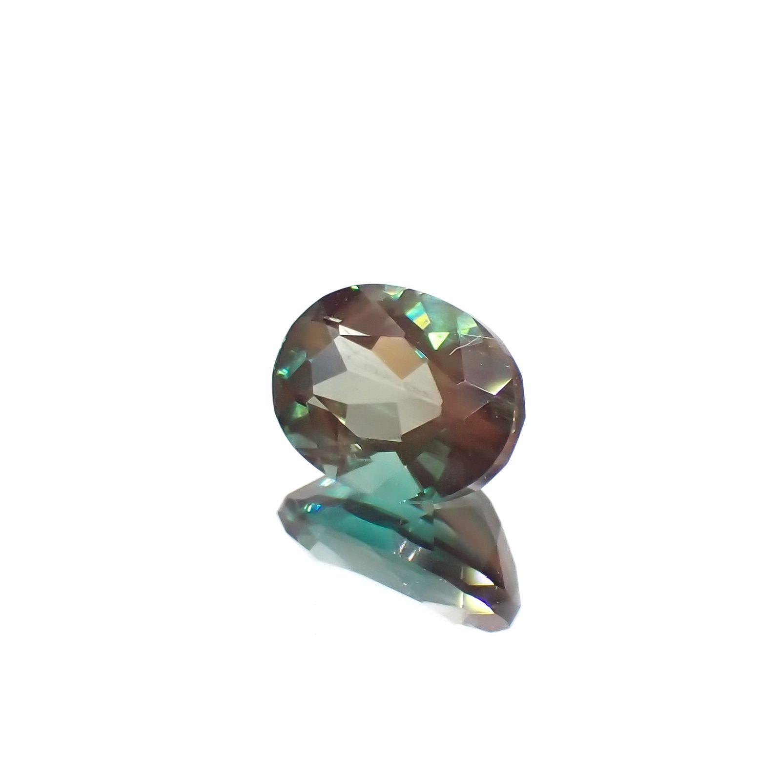 カラーチェンジアンデシン モンゴル産 1.24ct [230421479]8x5.9mm前後