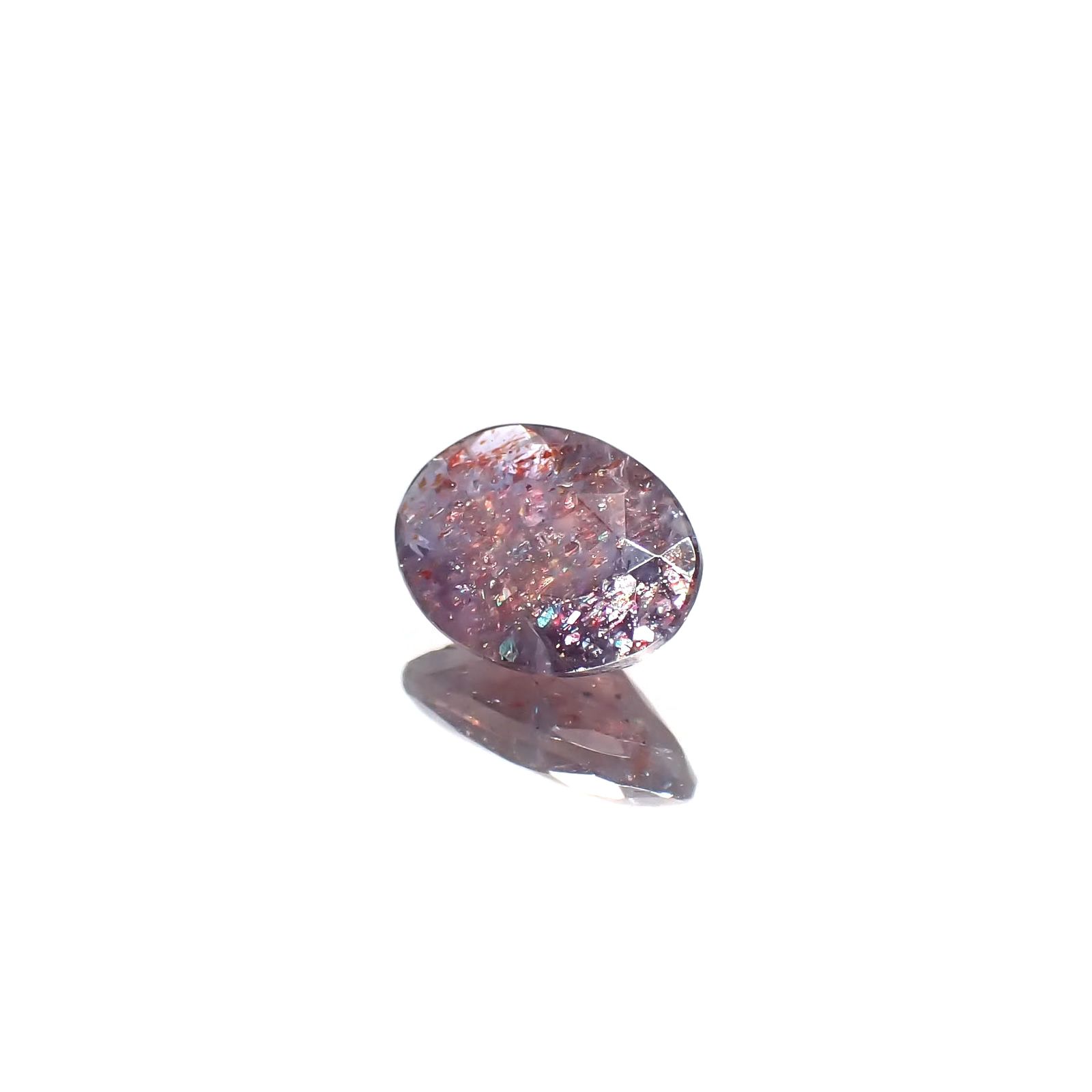 ブラッドショットアイオライト インド産 1.62ct[230522101]10x7.2mm前後