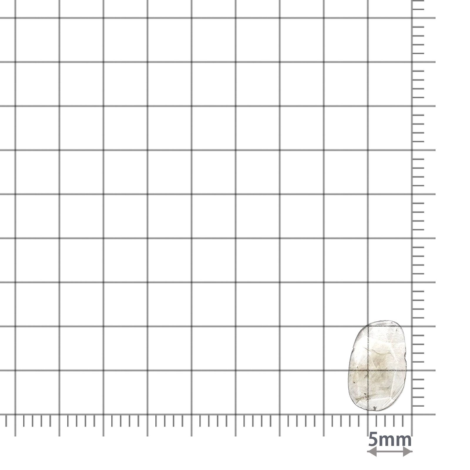 スライスダイヤモンド 0.34ct / 10.5x6.6mm前後 [260323611]