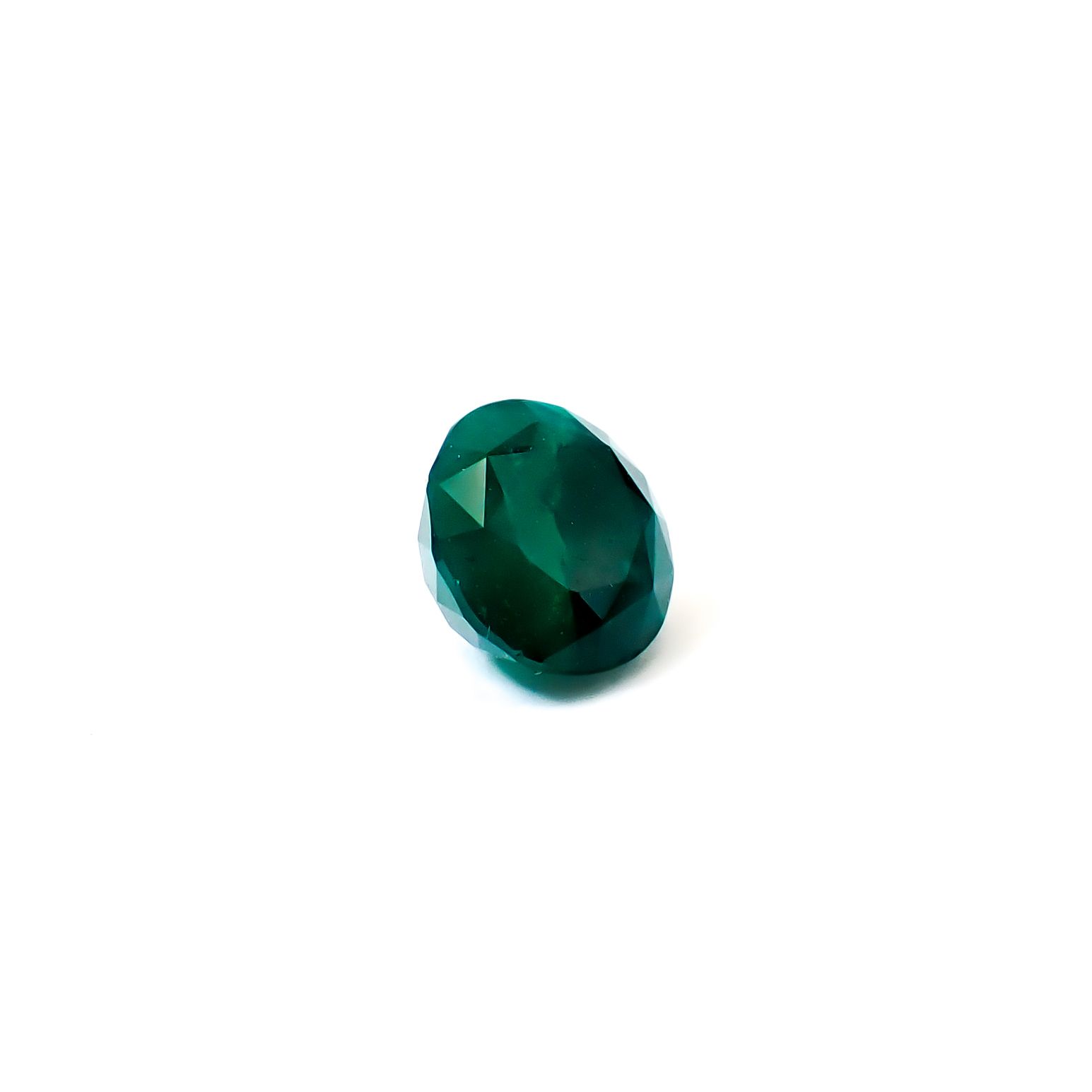 ダイオプテーズ ナミビア産 0.88ct / 5.7x5.6mm前後 [260632296]