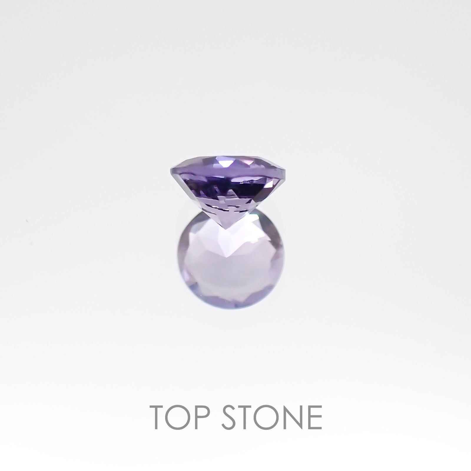 ラベンダースピネル スリランカ産 ルース 0.2ct[20106648]3.8×3.8mm前後