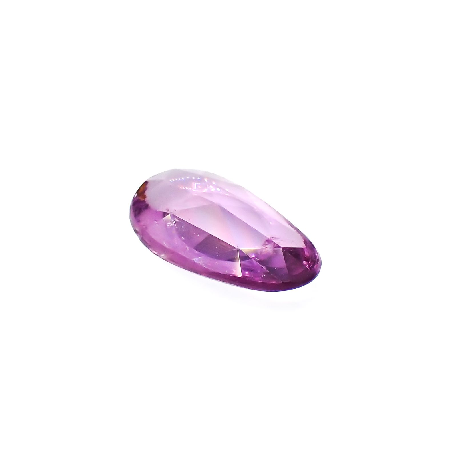 ◇ローズカット◇パープルピンクサファイア マダガスカル産 1.15ct[230722670]9.7x5.7mm前後