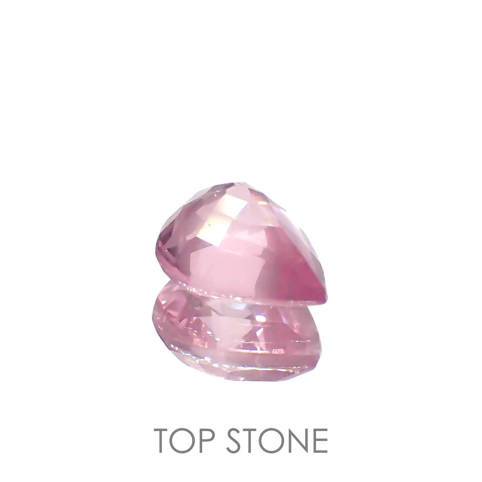 シルキーピンクスピネル(宝石名スピネル)タンザニア産 0.63ct 識別済[221219490]6x4.9mm前後