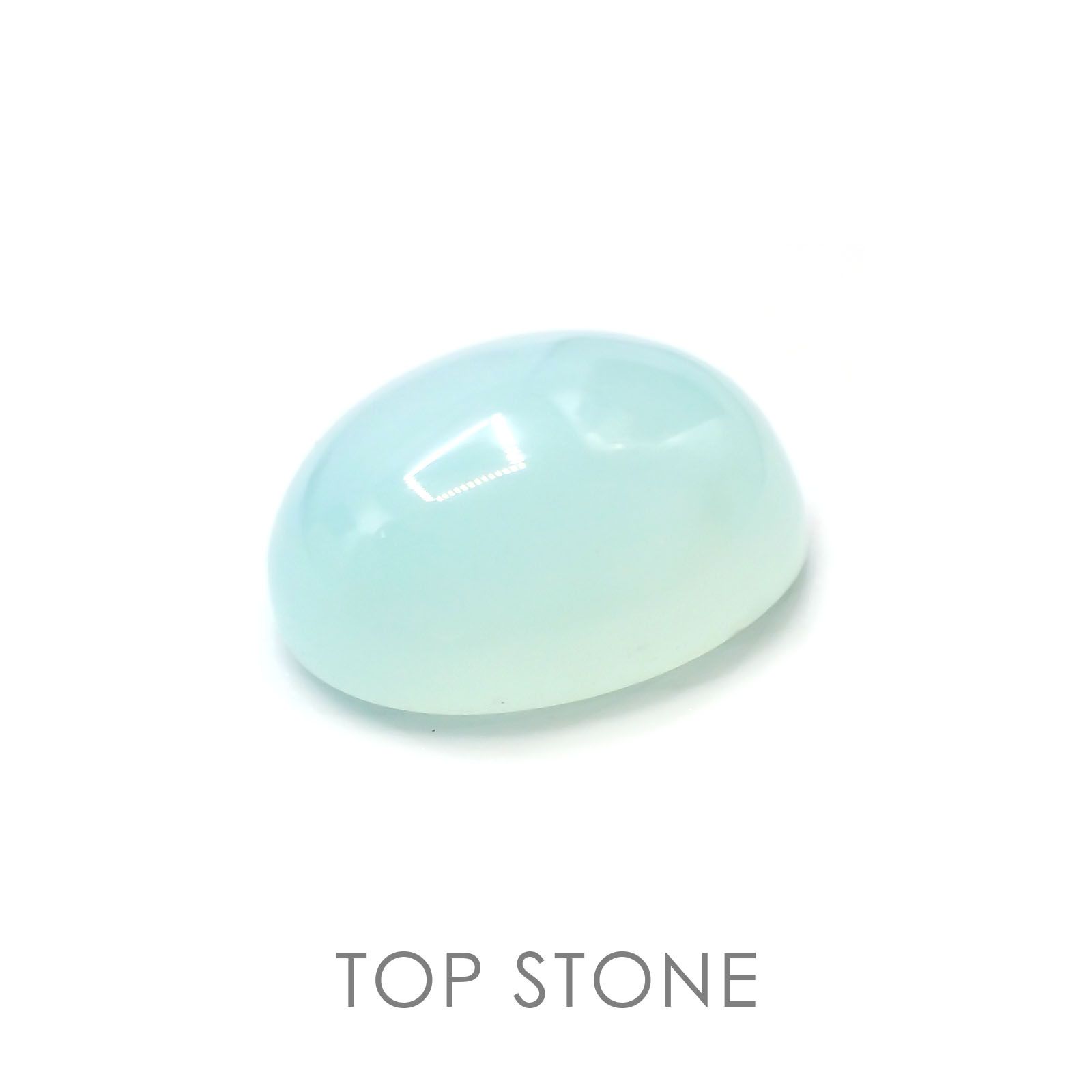 ブルーオパール ペルー産 ルース 1.69ct[21039186]9.2×7.2mm前後