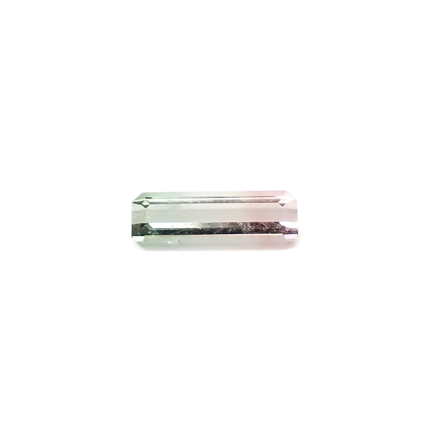 パーティカラートルマリン アフガニスタン産 1.12ct / 11.3x3.9mm前後 [260932775]