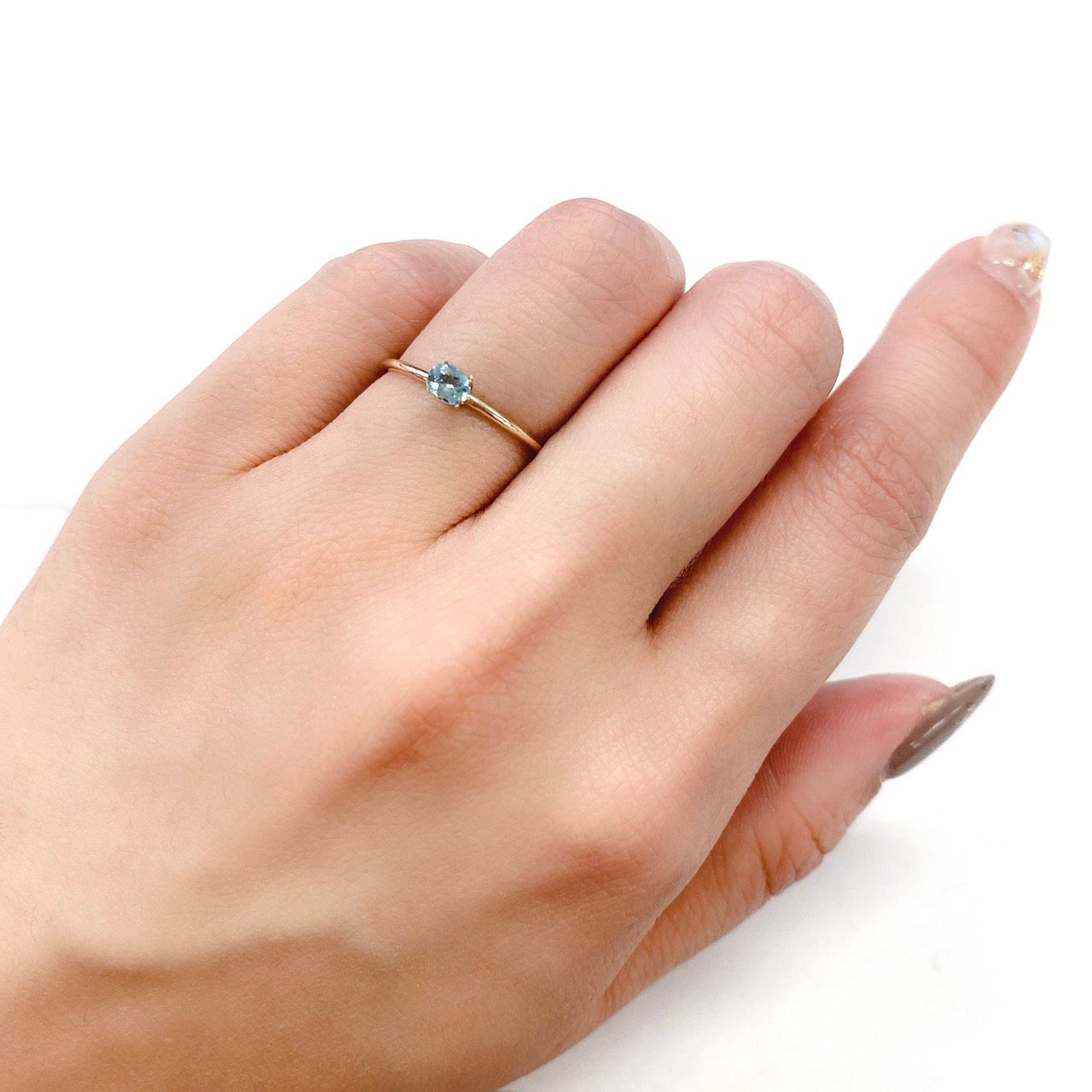 グランディディエライト マダガスカル産 ルース 0.15ct[21059844]4×3.2mm前後