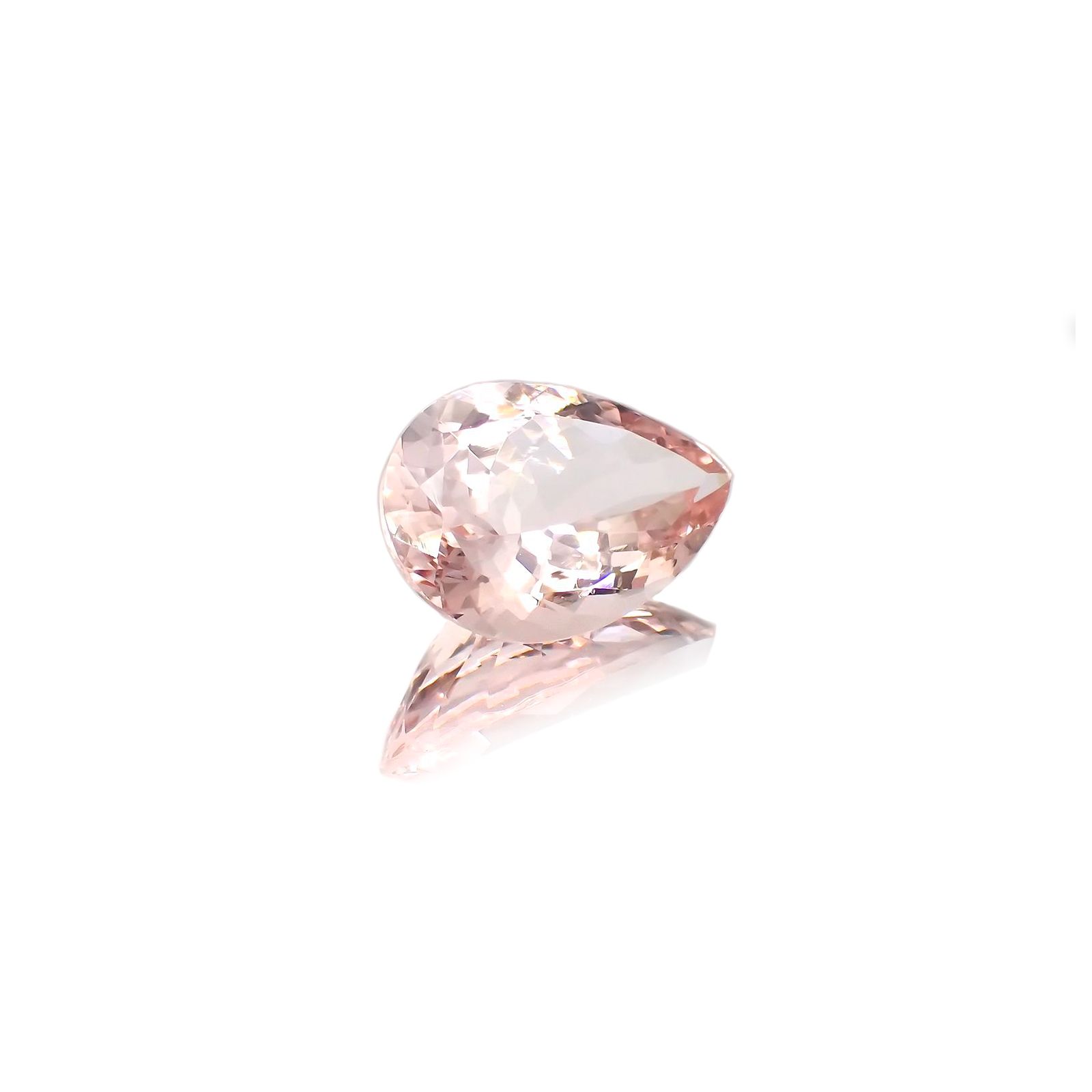 モルガナイト(宝石名モルガナイト) ナイジェリア産 2.432ct ソ付(日独)[210510837]12.2×8mm前後