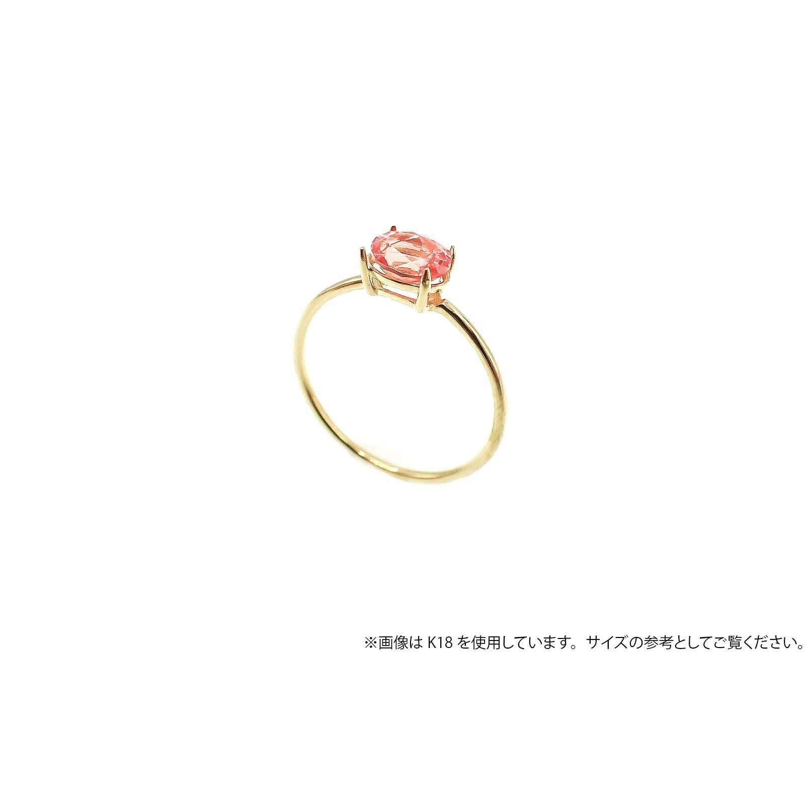 Pt900リング用空枠 オーバル爪留め つやあり 5×7mm用 [210913417]