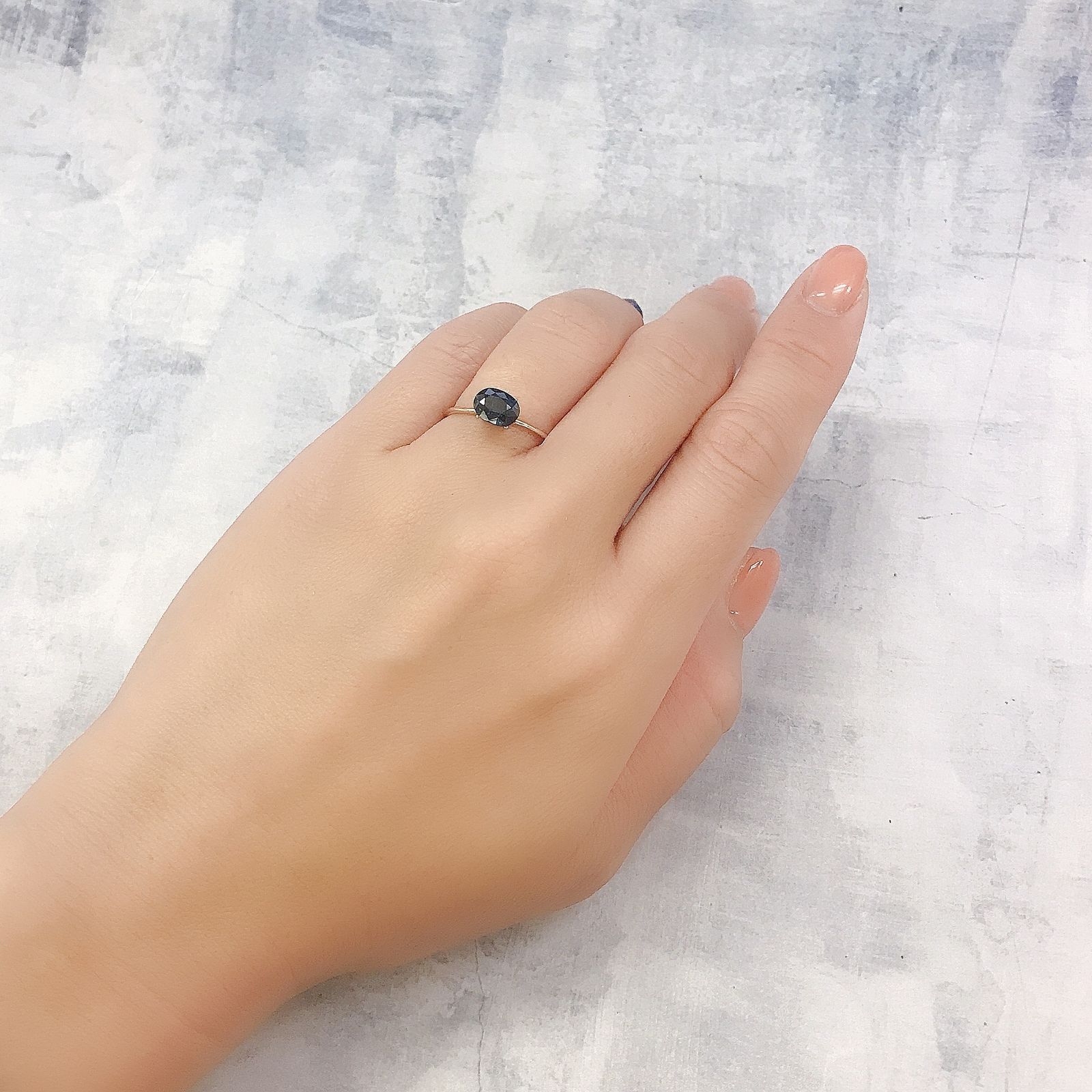 ブルースピネル(宝石名ブルー・スピネル)スリランカ産 1.312ct ソ付(日独)[220817491]7.33x5.53mm前後