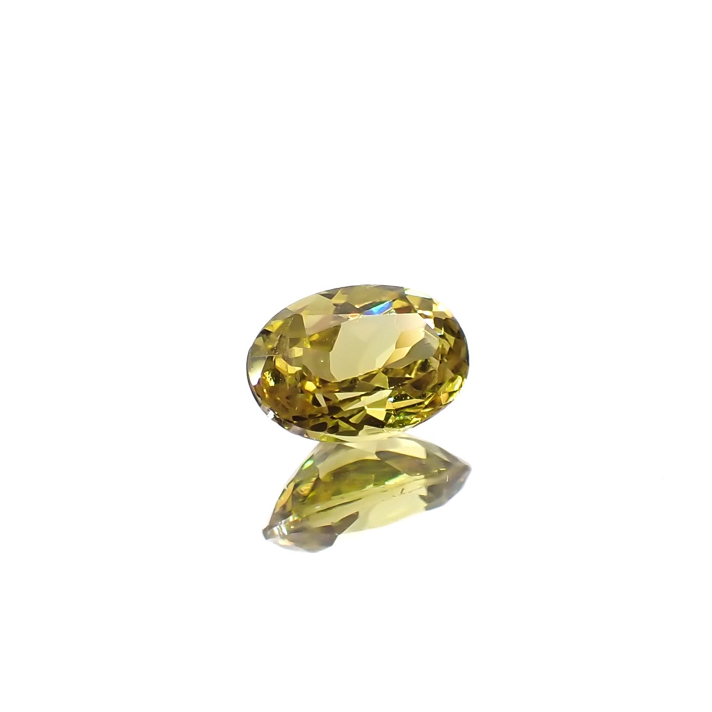 マリガーネット(宝石名グロッシュラー アンドラダイト・ガーネット)マリ共和国産 0.55ct 識別済[231224574]5.9x4.1mm前後