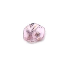 トラピッチェピンクサファイア(宝石名ピンク・サファイア)パキスタン・カシミール地方産 0.54ct 識別済[231124067]7.2x5.7mm前後