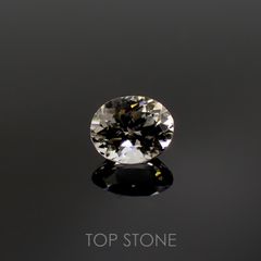 アクロアイト(宝石名トルマリン)ナイジェリア産 0.54ct 識別済[220616260]5.6x4.6mm前後