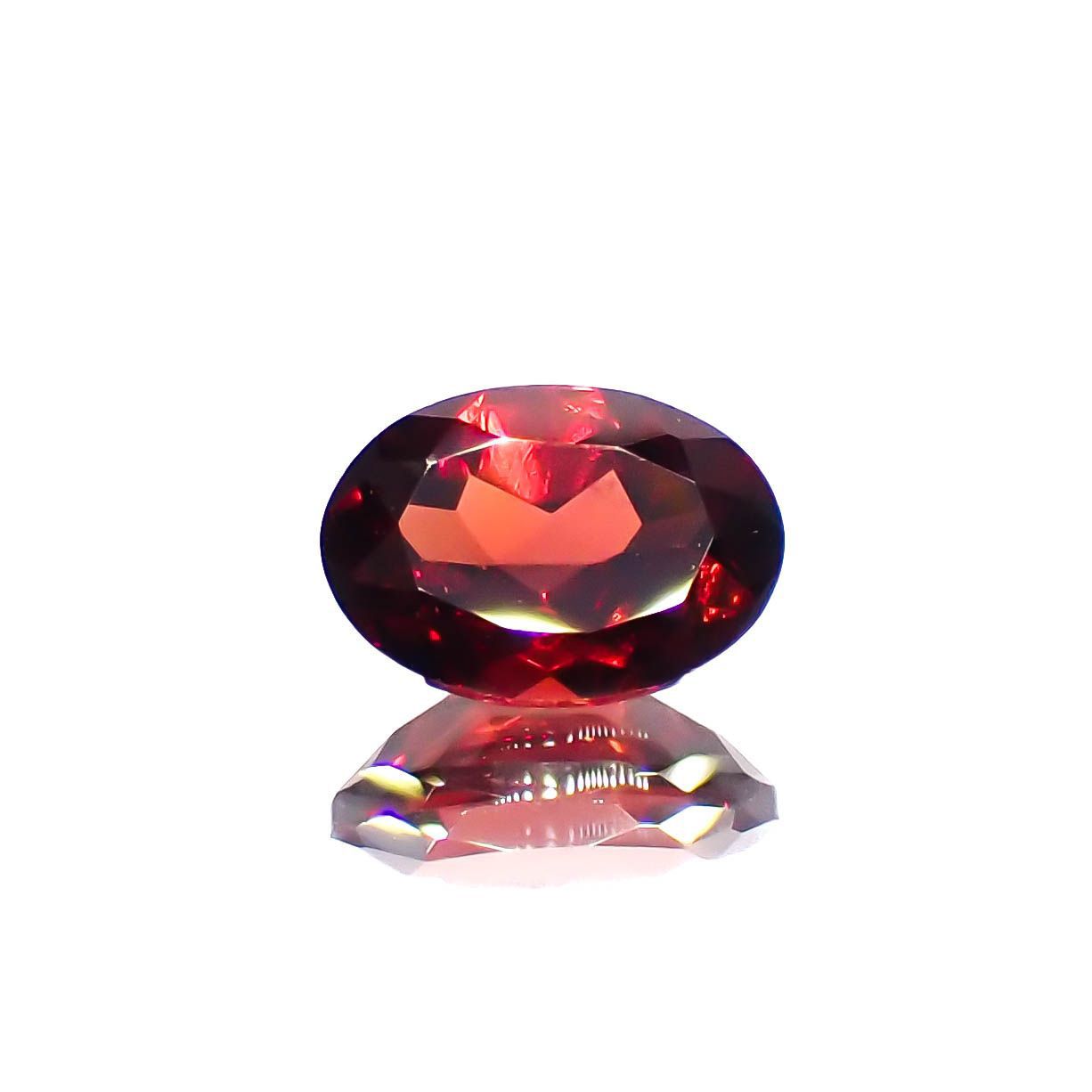 パイラルスパイトガーネット モザンビーク産 1.01ct[230119845]7x4.9mm前後