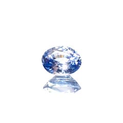 アイスブルーサファイア スリランカ産 0.42ct[240828661]5x3.9mm前後