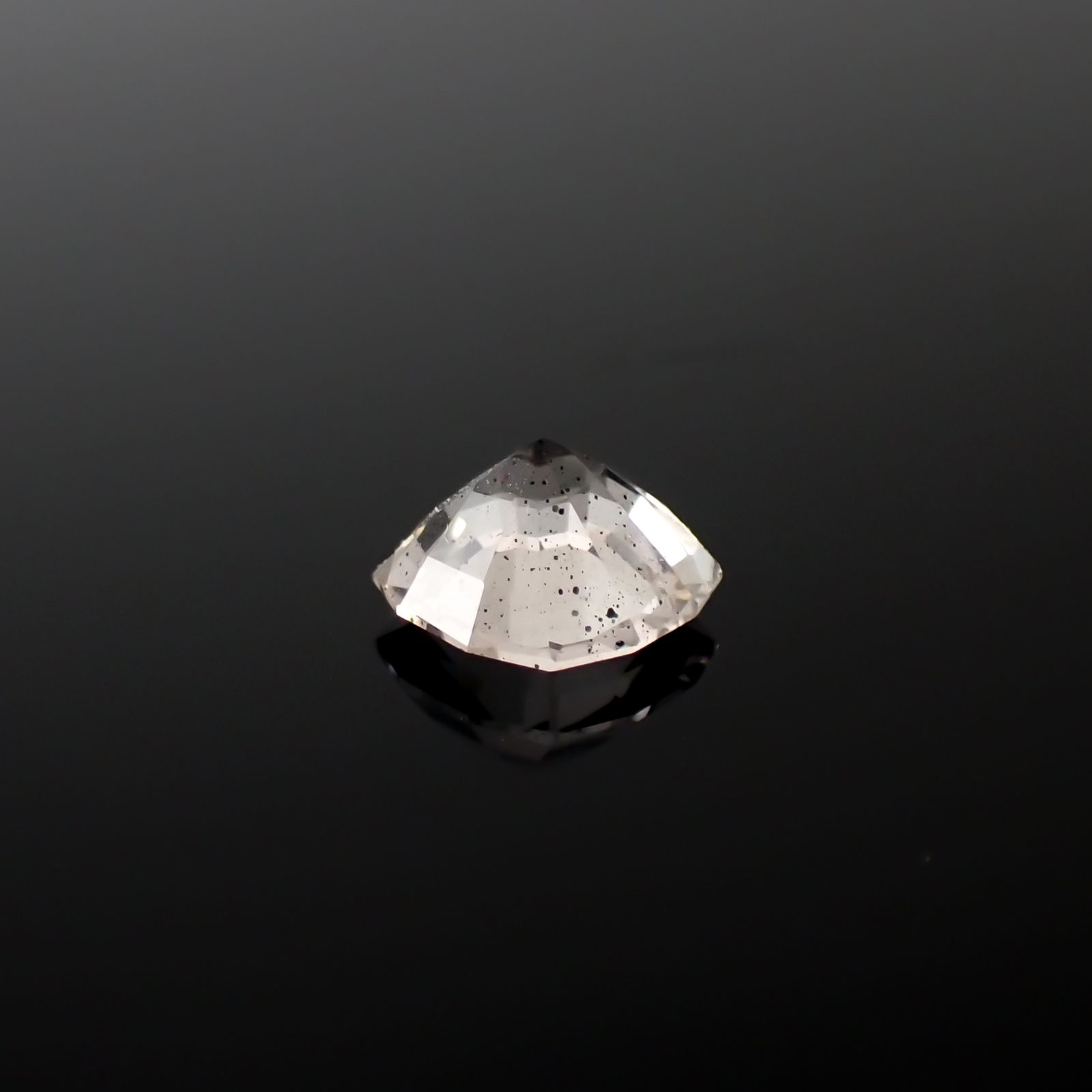 ◇カスタムカット◇ティンカーベルクォーツ ブラジル産 1.04ct[240125451]6.9x6.7mm前後