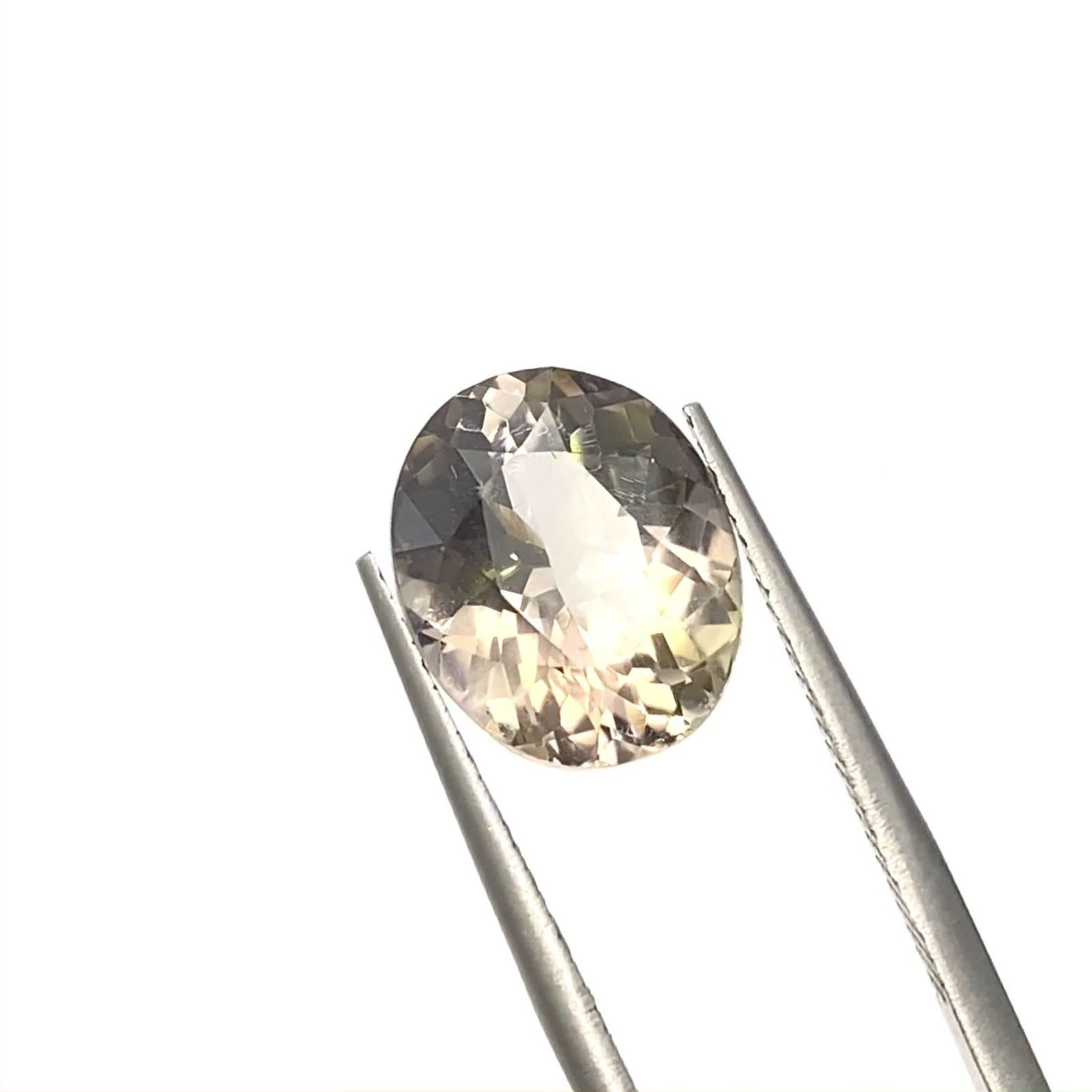 バライト(宝石名バライト)マダガスカル産 ソ付(彩珠) 7.117ct / 12x9