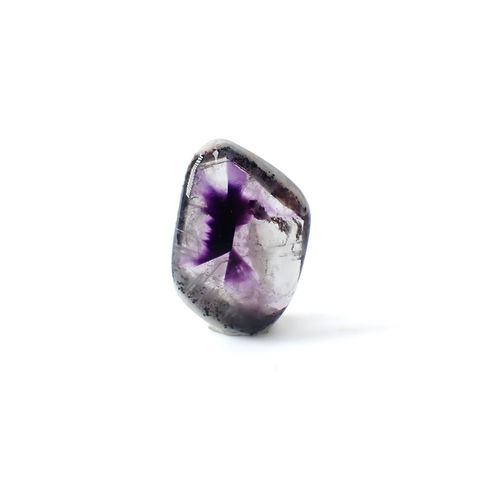 ◇フリーフォーム◇トラピッチェアメジスト 母岩付き ブラジル産 36.18ct [250730686]31.3x21.7mm前後