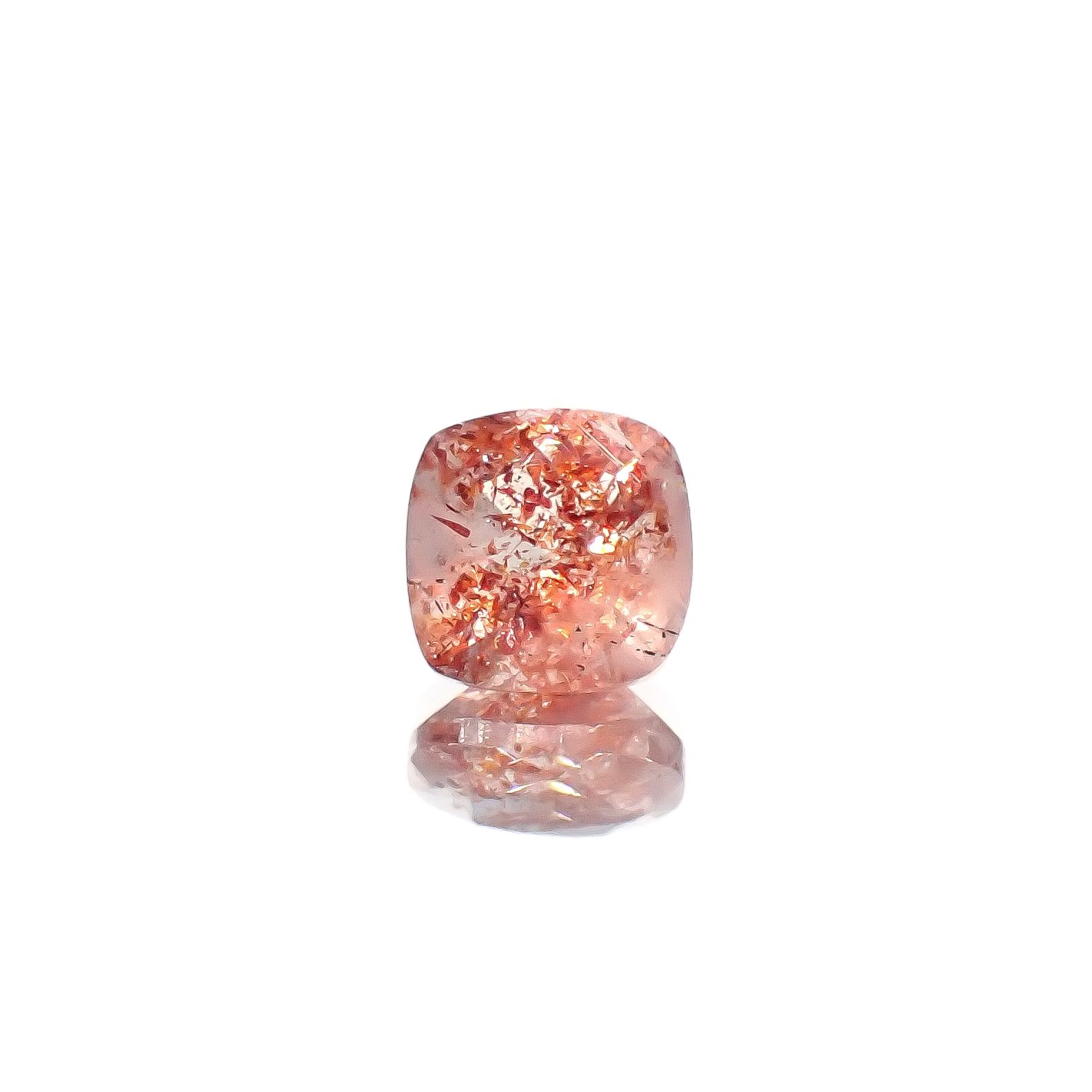 ファイヤークォーツ ナイジェリア産 2.10ct[240326713]8.1x8mm前後