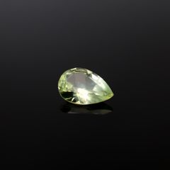 クリソベリルキャッツアイ(宝石名クリソベリル)マダガスカル産 0.40ct 識別済[250329930]6.1x4mm前後