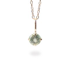 ◇K18 Petitデザイン限定品◇一粒石ジュエリー | コーネルピン 4.0mm [チャーム/ペンダントトップ※チェーン別売り]