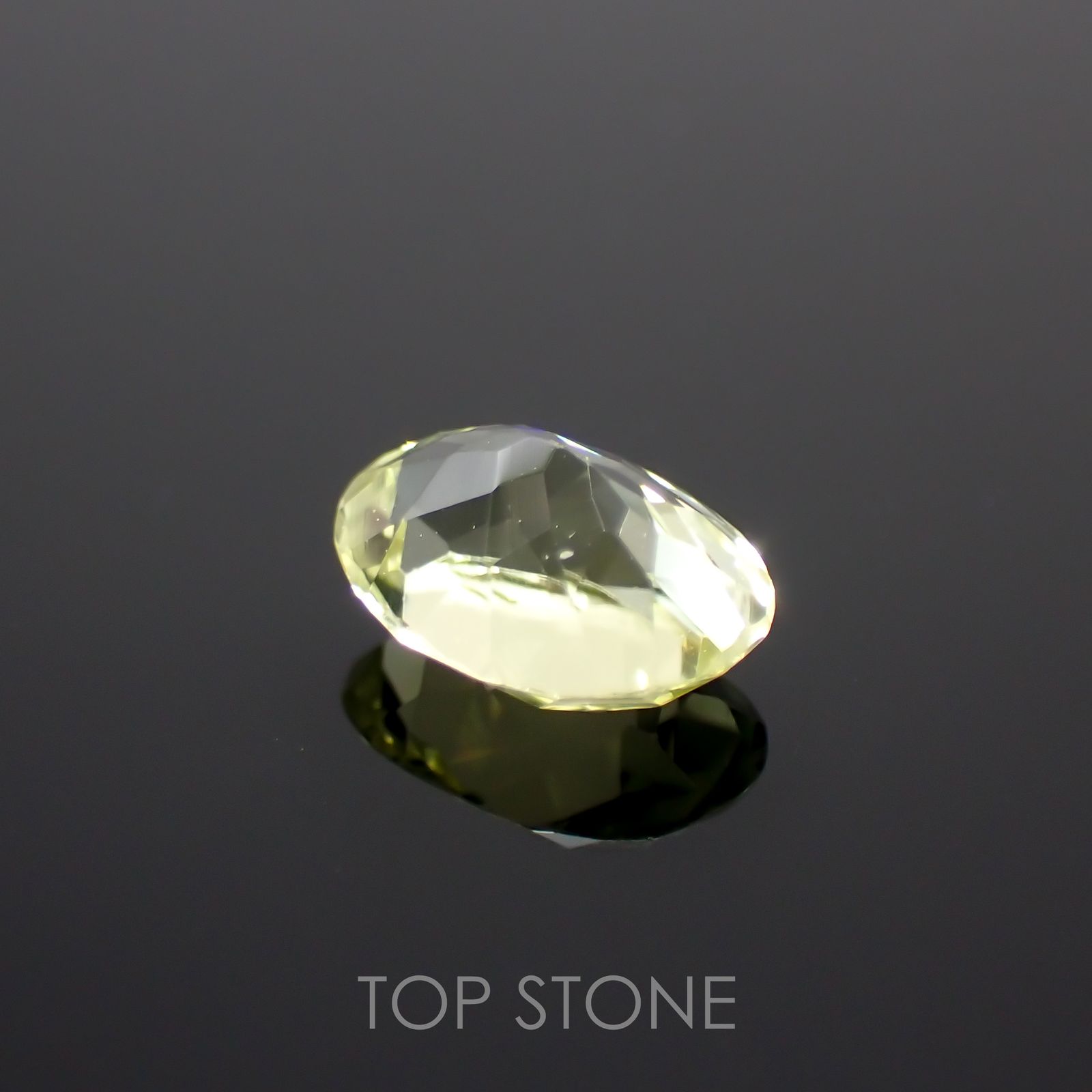 シリマナイト(宝石名シリマナイト)インド産 1.28ct 識別済[211113692]7.8x5.8mm前後