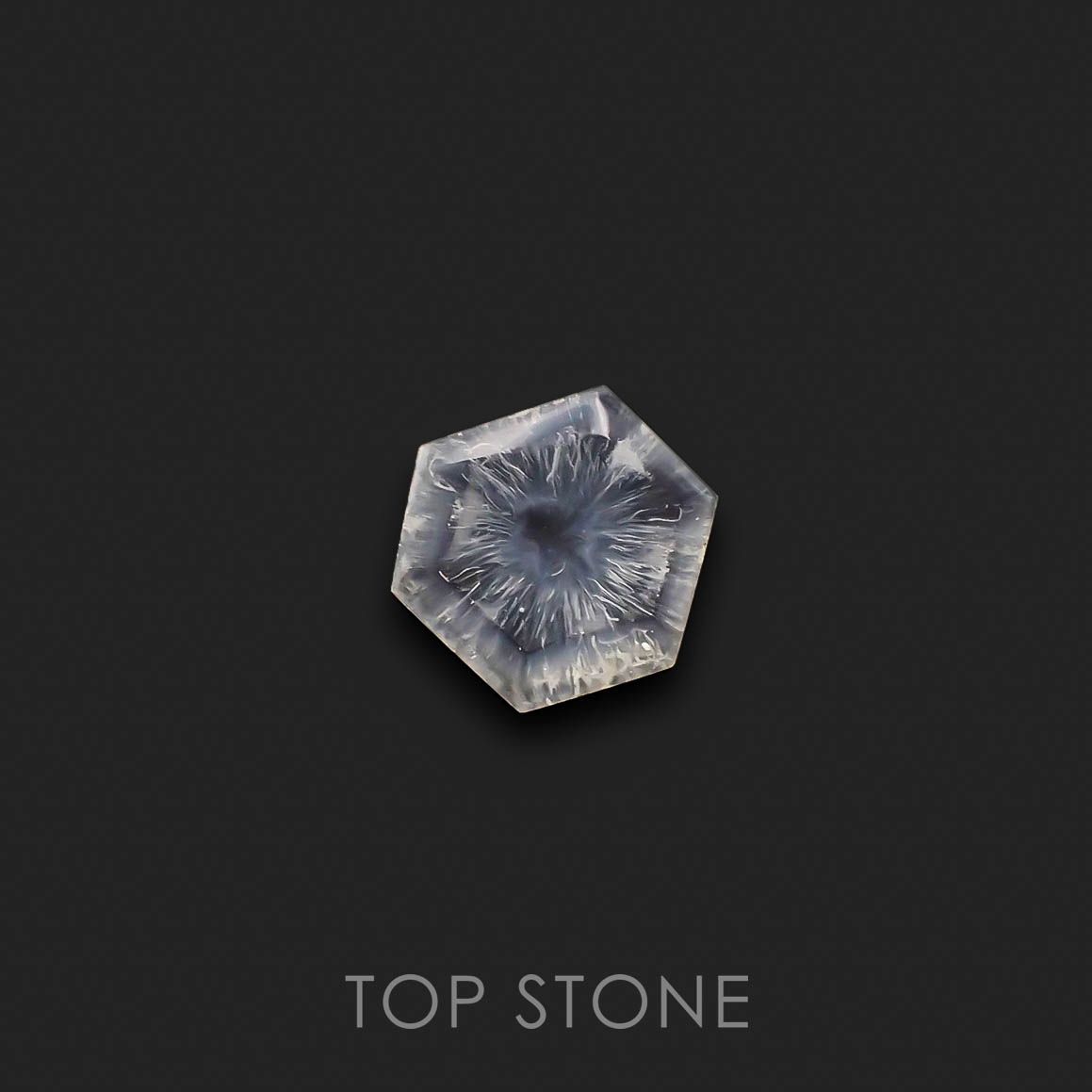 トラピッチェクォーツ 偏光板2枚付き コロンビア・ボヤカ産 35.41ct[230220811]22.8x22mm前後