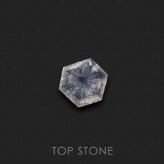 トラピッチェクォーツ 偏光板2枚付き コロンビア・ボヤカ産 35.41ct[230220811]22.8x22mm前後