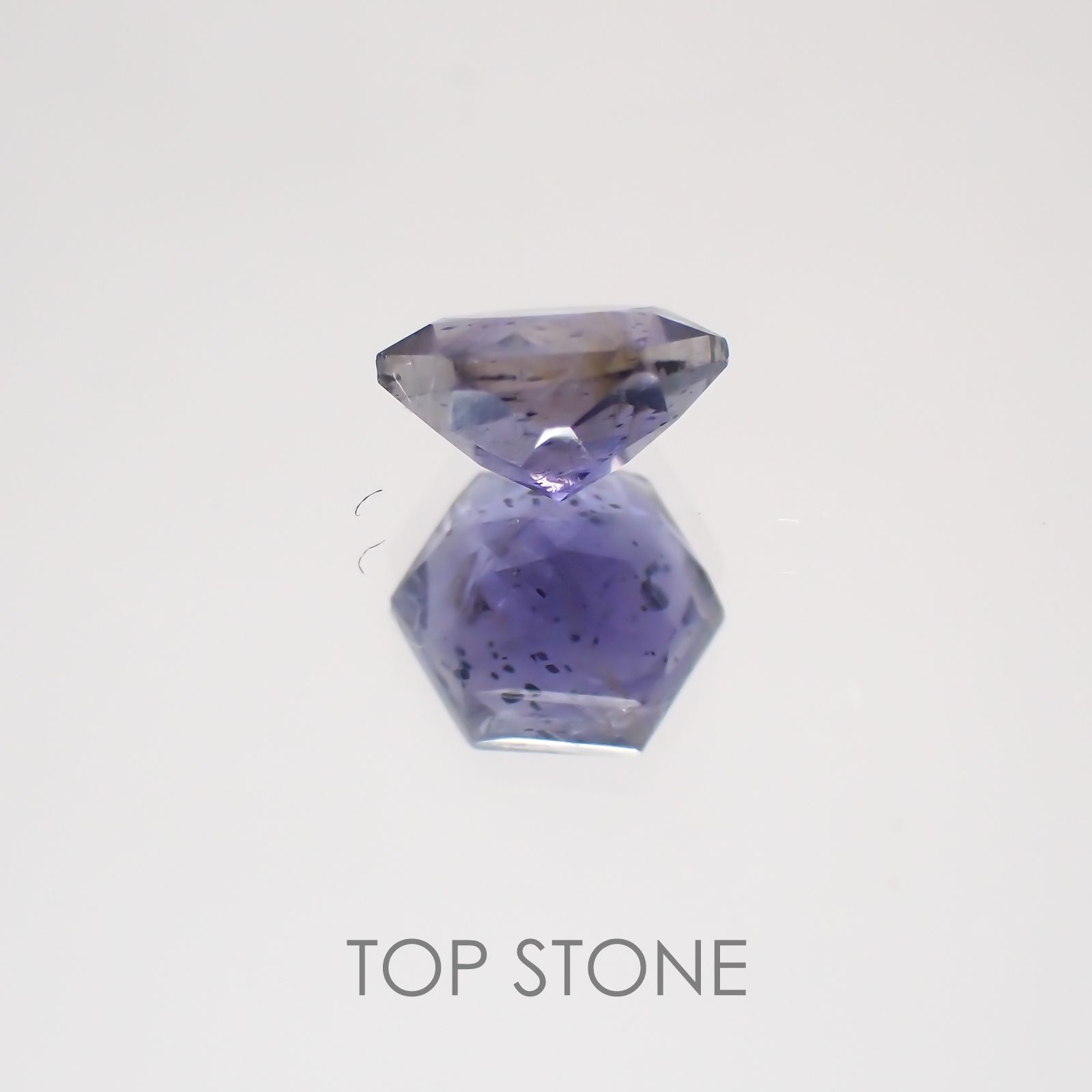 アイオライトサンストーン ブラジル産 ルース 0.5ct[21059242]5.5×5.5mm前後