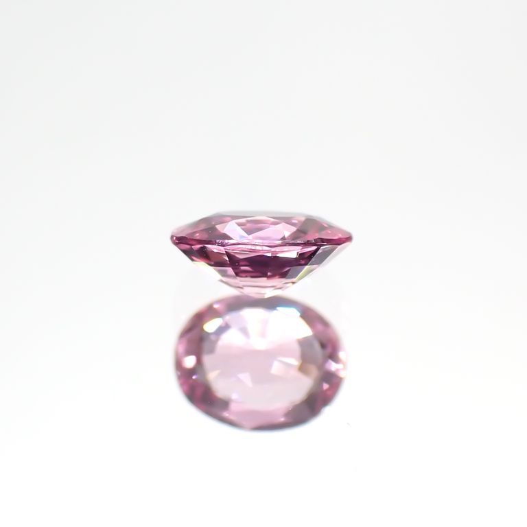 パパラチャサファイア(宝石名サファイア/別名パパラチャ・サファイア)スリランカ産 0.346ct DGL鑑付[230421632]4.91x3.97mm前後