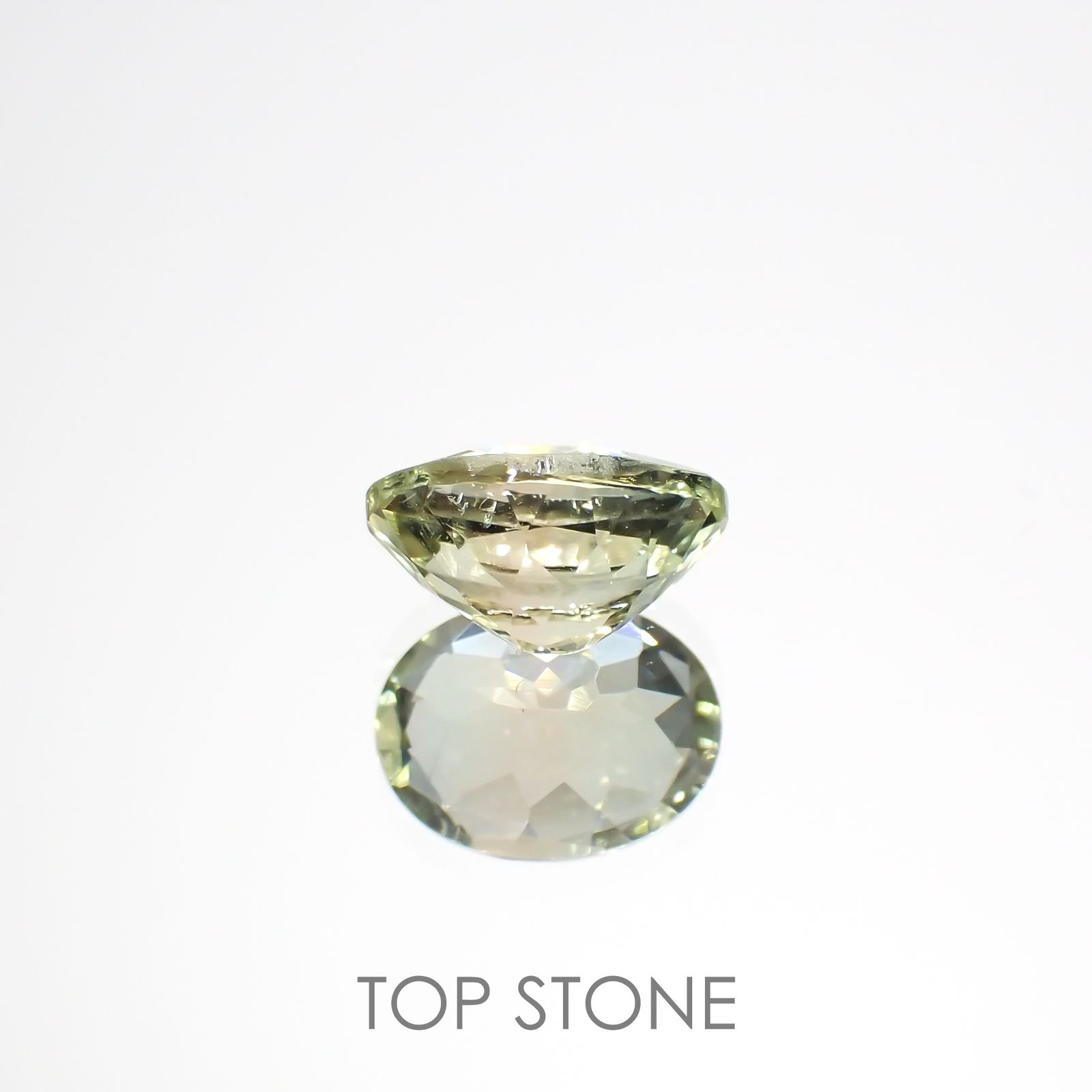 バイカラートルマリン(宝石名トルマリン)コンゴ民主共和国産 1.38ct 識別済[220717023]8.1x6.2mm前後