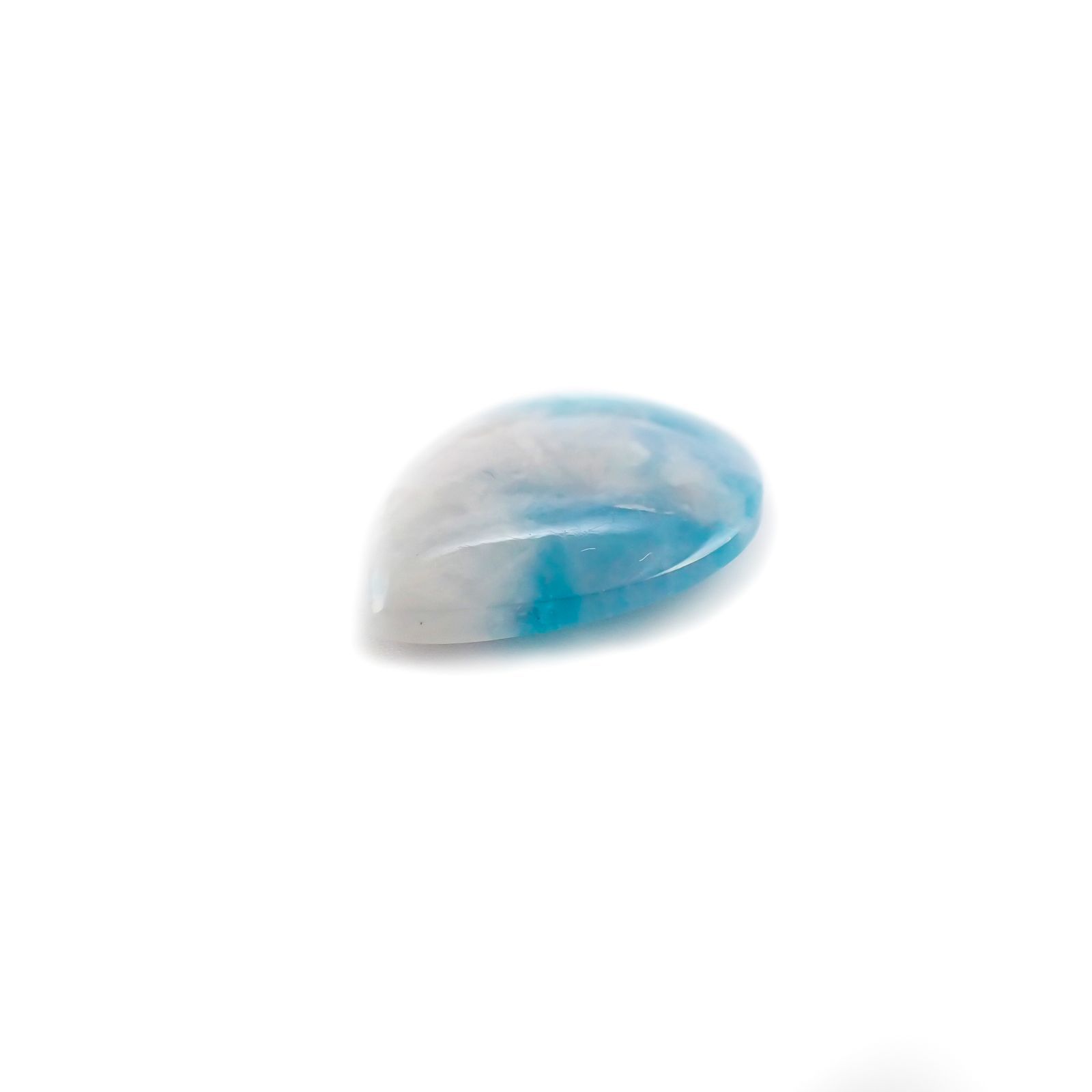 パライバトルマリンインクォーツ ブラジル産 ルース 2.46ct[210510841]13×9.1mm前後