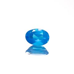 ネオンブルーアパタイト マダガスカル産 0.14ct[240628101]4x2.8mm前後