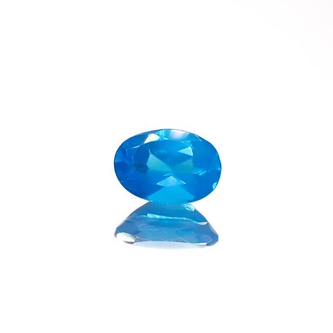 ネオンブルーアパタイト マダガスカル産 0.14ct[240628101]4x2.8mm前後