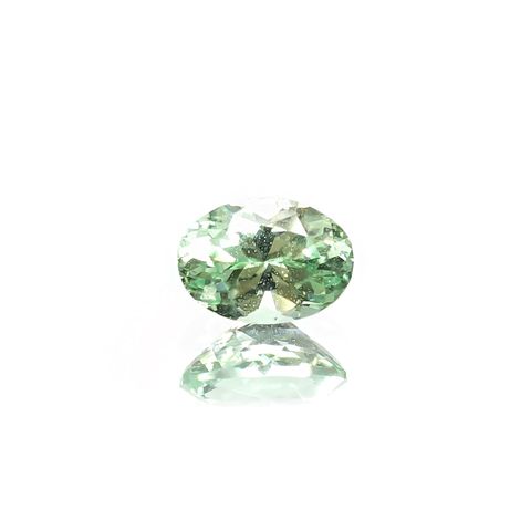 バナジウムコーネルピン(宝石名コーネルピン)タンザニア・タンガ州産 識別済 0.56ct / 5.8x4.2mm前後 [220115628]
