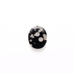 コスミックオブシディアン イタリア産 5.66ct[240427067]14.5x11.8mm前後