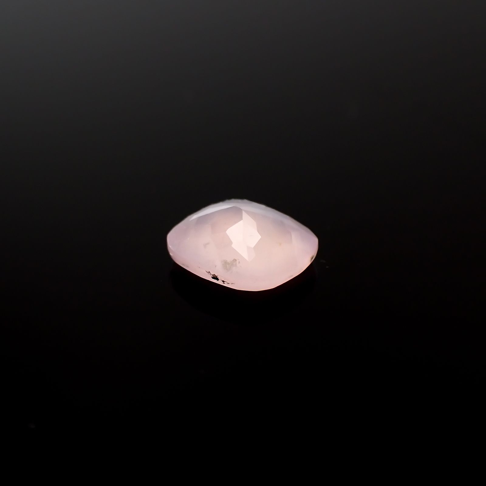ピンクスミソナイト メキシコ産 0.74ct[240527545]5.8x5.2mm前後
