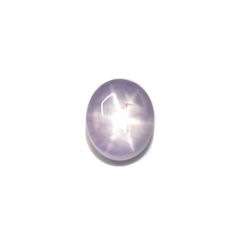 ブルースターサファイア(宝石名スター・サファイア) ビルマ産 ソ付(彩珠) 6.699ct / 11x9.3mm前後 [210310227]