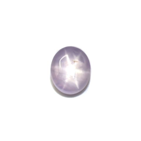 ブルースターサファイア(宝石名スター・サファイア) ビルマ産 ソ付(彩珠) 6.699ct / 11x9.3mm前後 [210310227]