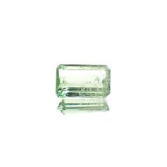 バイカラーツァボライト(宝石名グリーン グロッシュラー・ガーネット) タンザニア産 識別済 1.24ct / 7.6x4.6mm前後 [210711913]