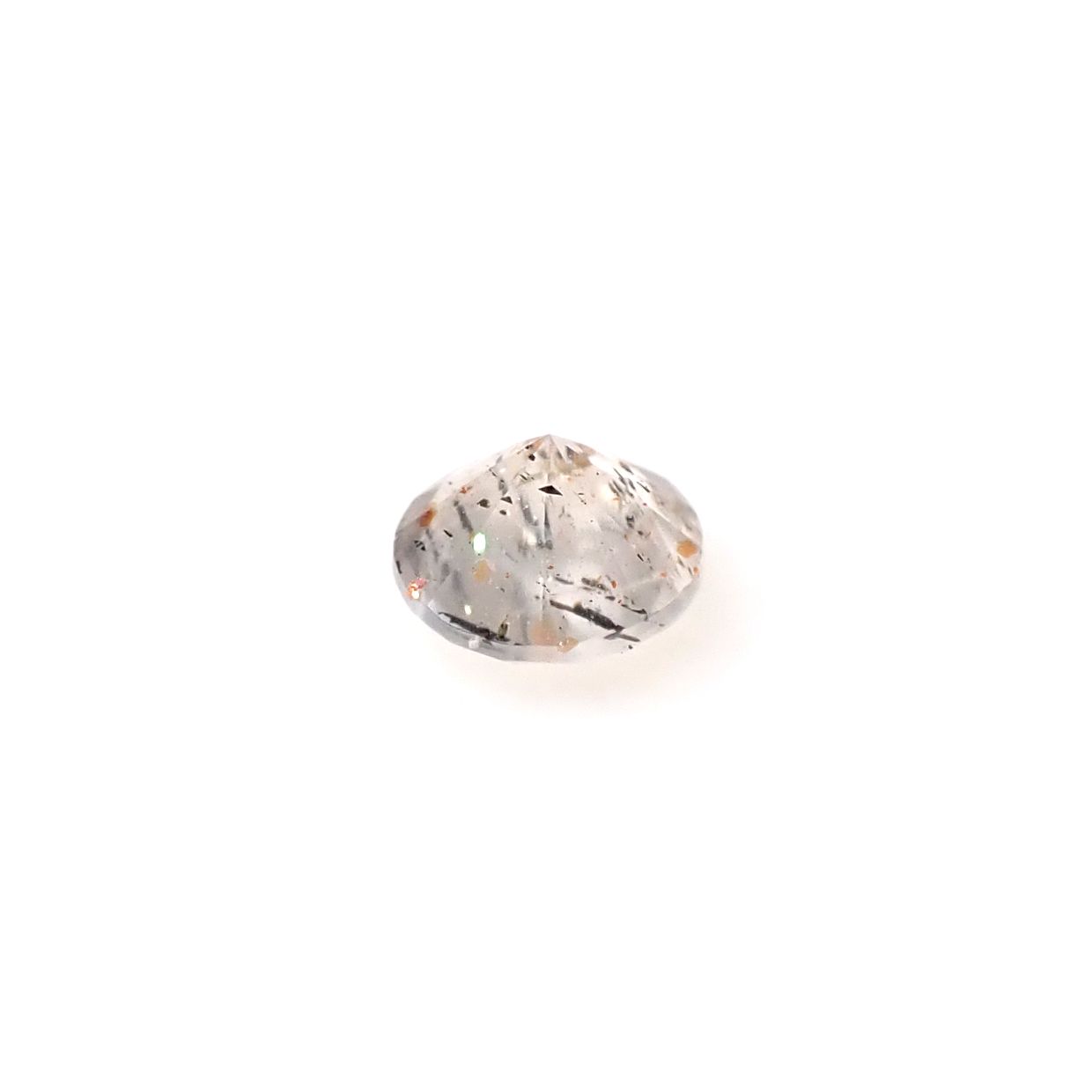 レインボーラティスサンストーン オーストラリア産 0.27ct [250229857]4.4x4.3mm前後