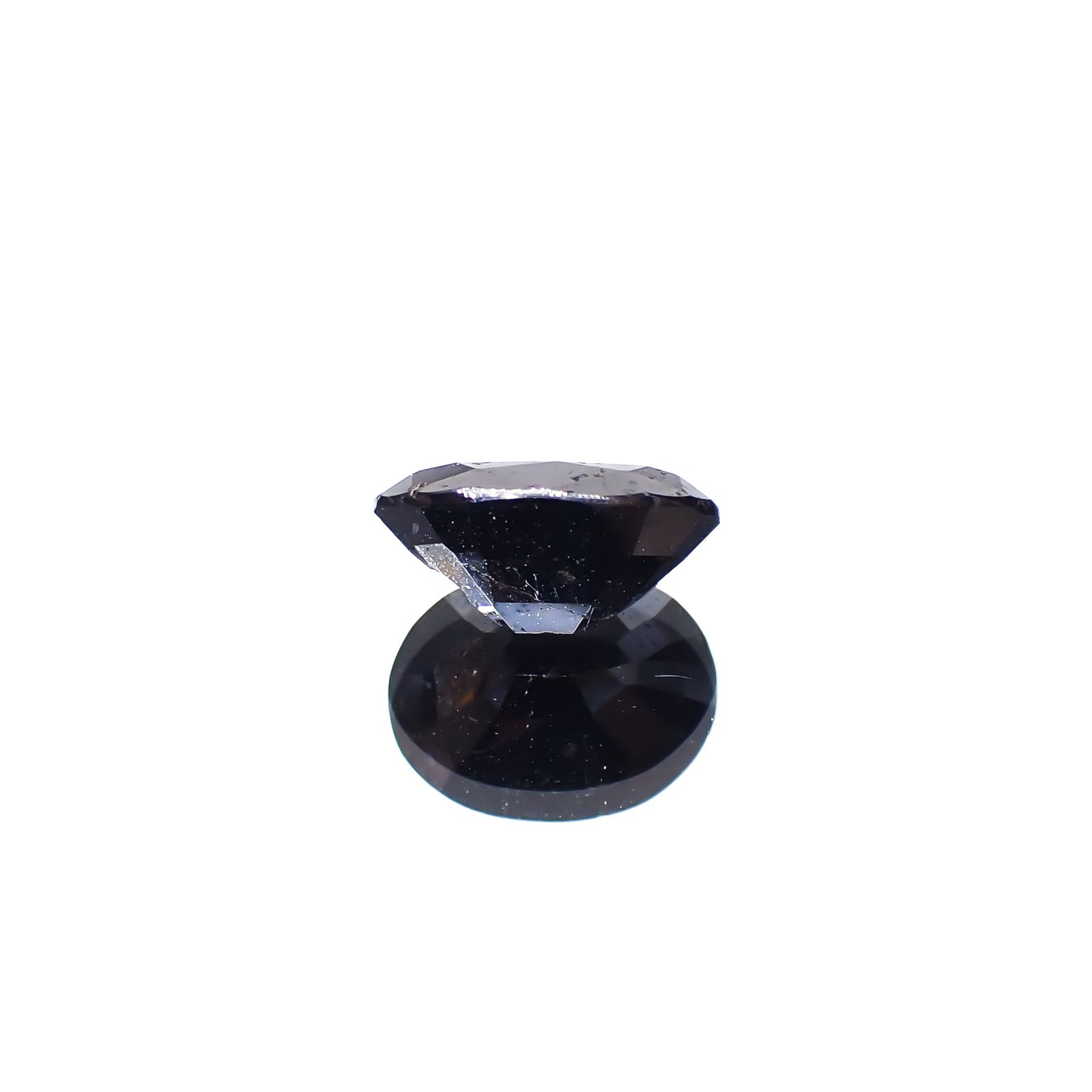 マグネタイト(宝石名マグネタイト)アメリカ・アーカンソー州産 2.379ct ソ付(日独)[240928693]8.77x6.8mm前後