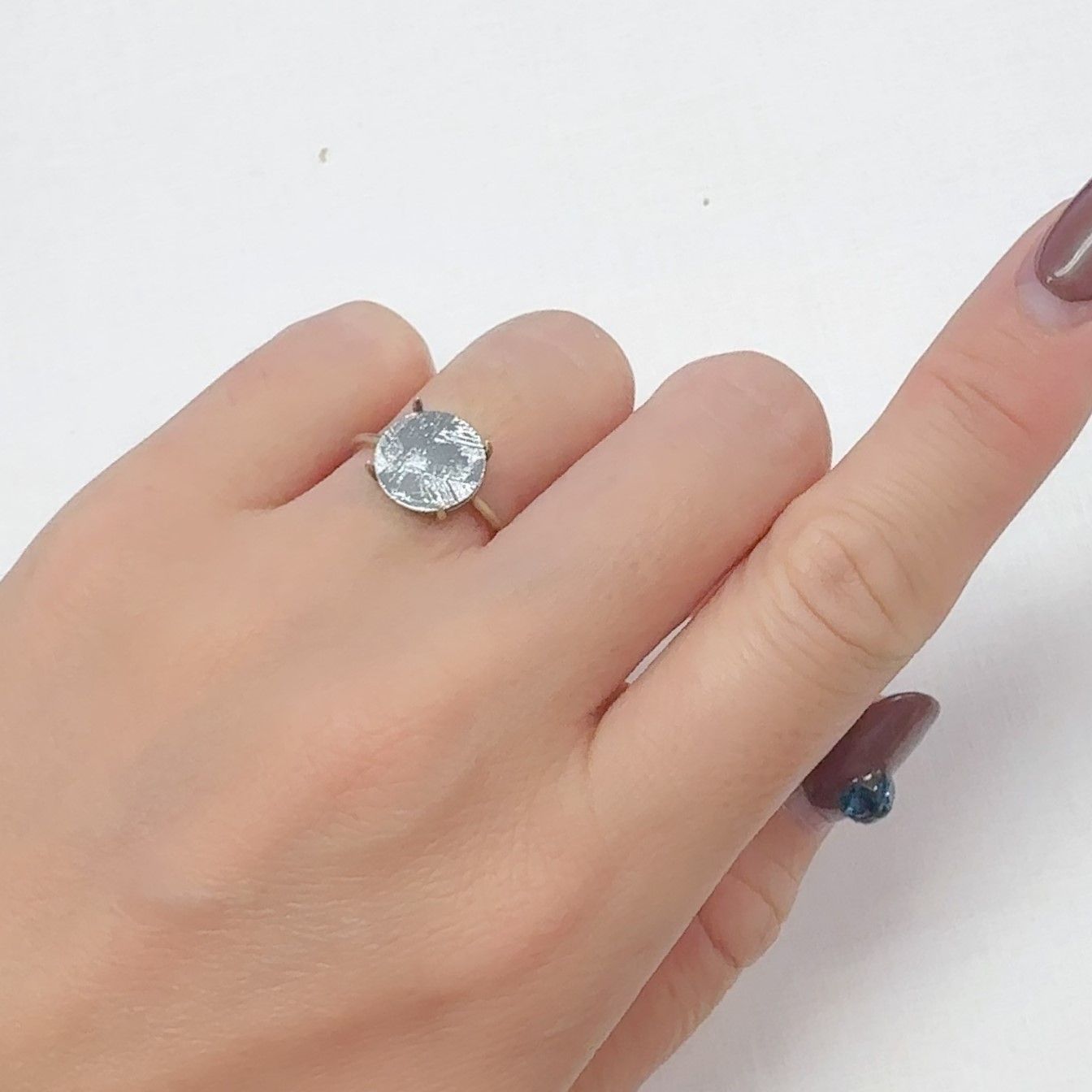 アルタイ隕石 発見地:中国 1.61ct[240125563]10x10mm前後