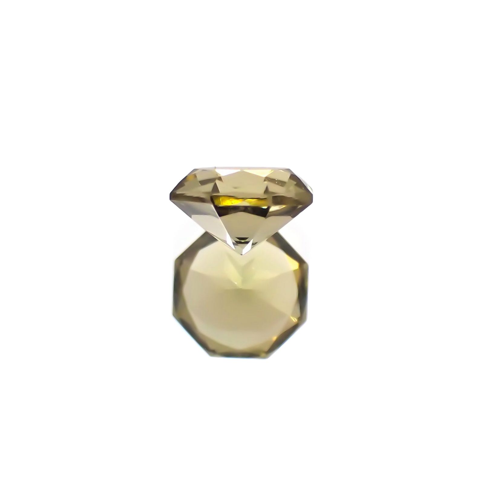 ◇オクタゴンカット◇イエロートルマリン(宝石名トルマリン)ブラジル/アフリカ産 識別済 0.27ct / 4x4mm前後 [260424206]