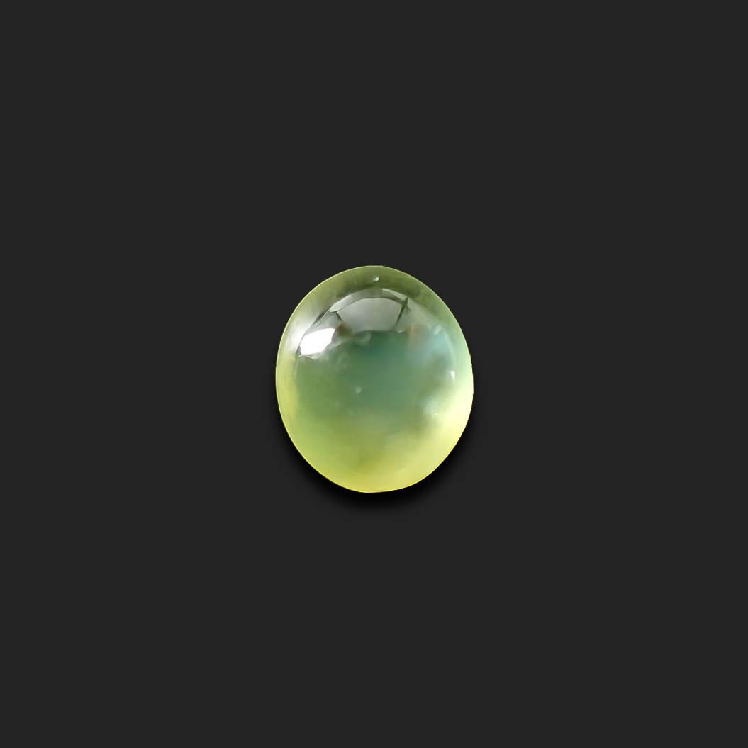 クリソベリルキャッツアイ(宝石名クリソベリル・キャッツアイ)スリランカ産 1.18ct 識別済[231225018]5.9x5.1mm前後