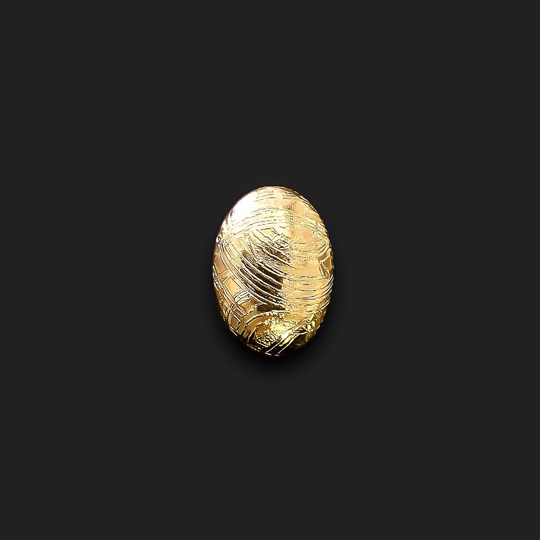 ムオニナルスタ隕石 発見地:スウェーデン 9.36ct[240125812]13.6x9.6mm前後