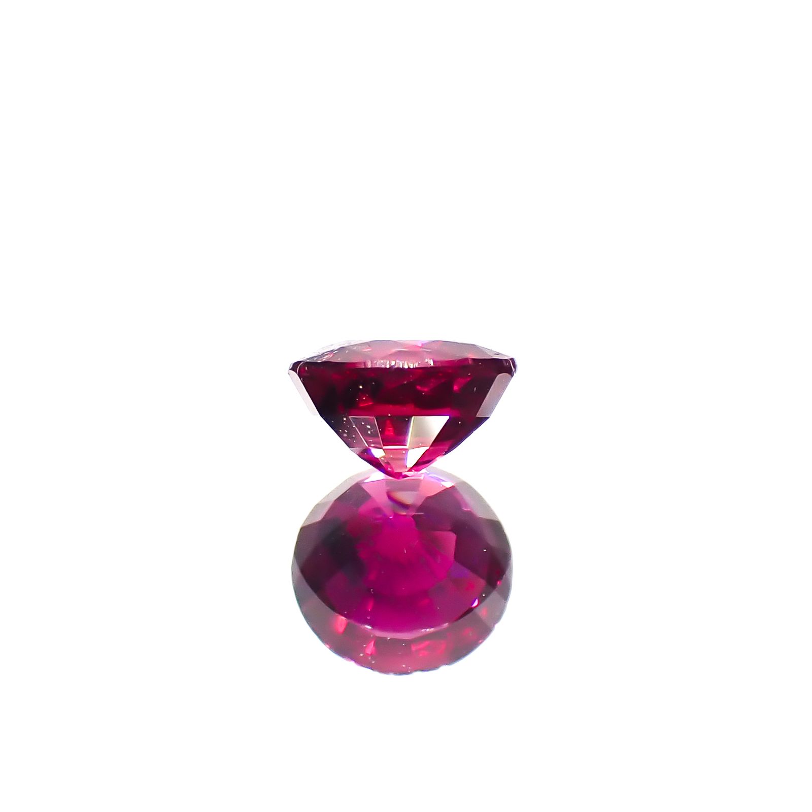 ルビー 非加熱 ビルマ産 0.41ct[240628053]4.2x4.2mm前後