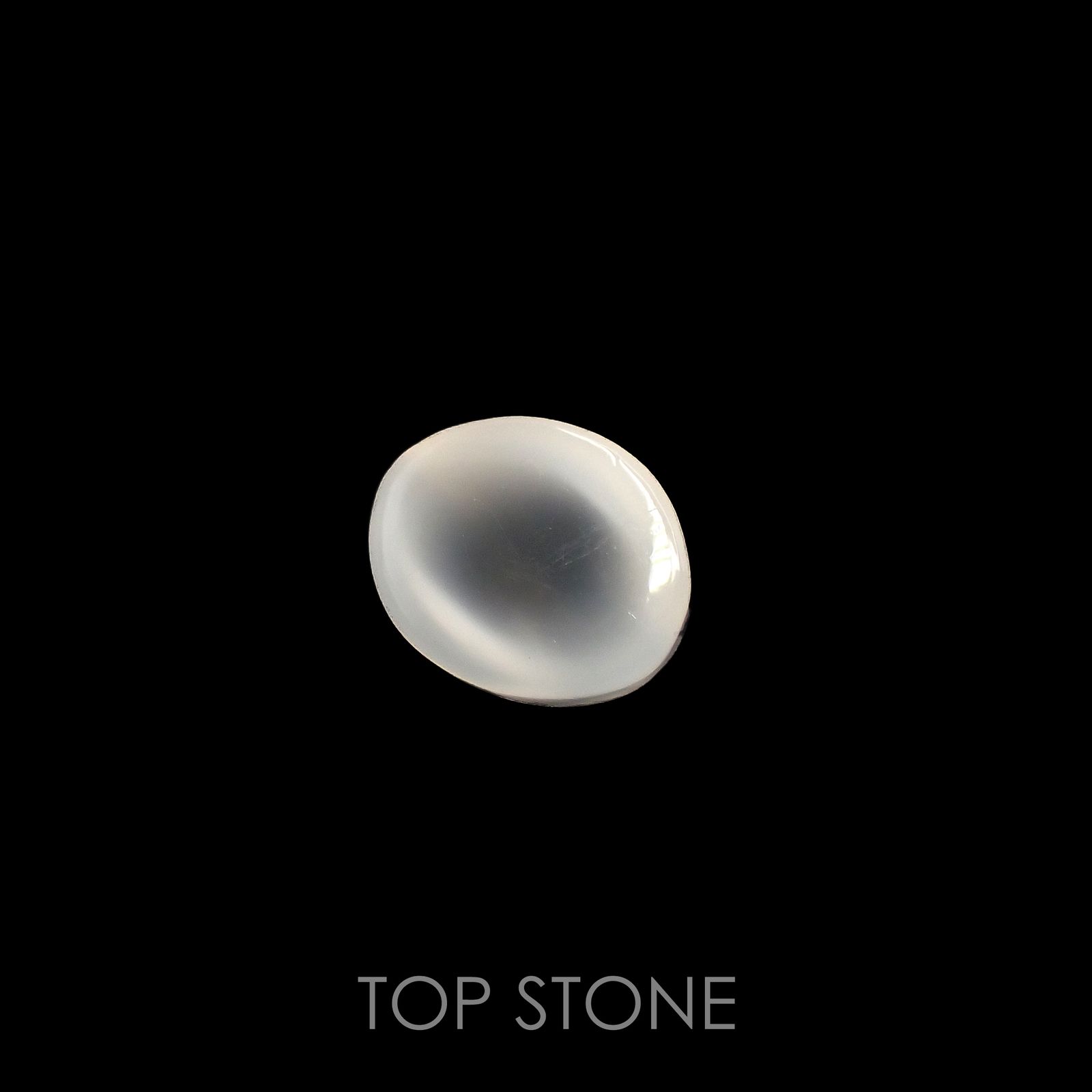 ムーンストーンキャッツアイ(宝石名ムーンストーン・キャッツアイ) インド産 1.33ct 識別済[210611340]7.8×6.1mm前後