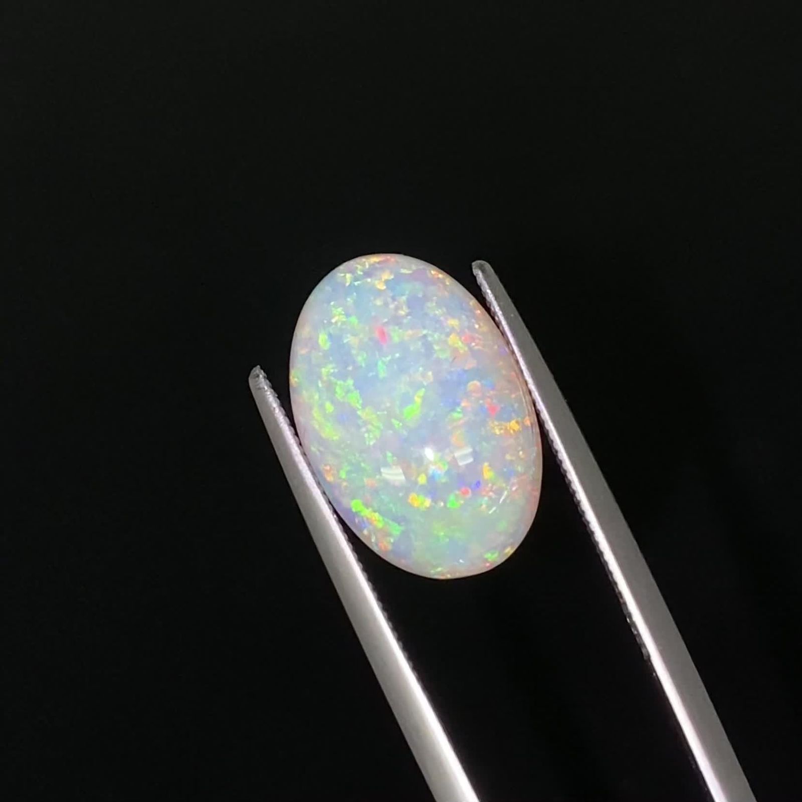 オーストラリア産？ オパールさざれ 外国産鉱物 オパール オーストラリア産 3.80ct / 15.7x10.6mm前後 [231225223