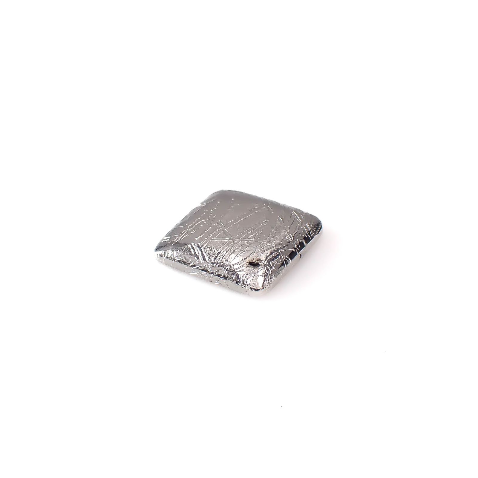 ムオニナルスタ隕石 発見地:スウェーデン 15.41ct[240125780]13.8x13.8mm前後